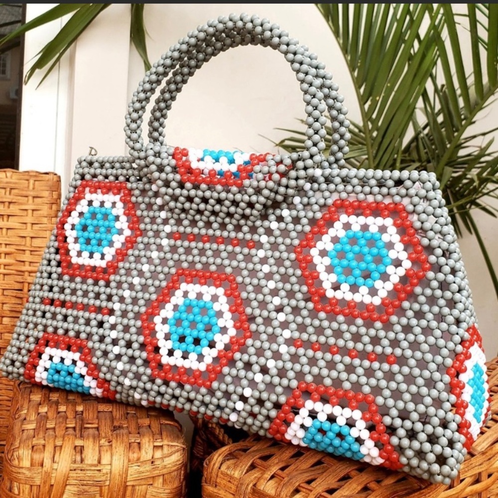 ✨SALE✨ SHEBBAH HANDMADE BEADED HANDBAG